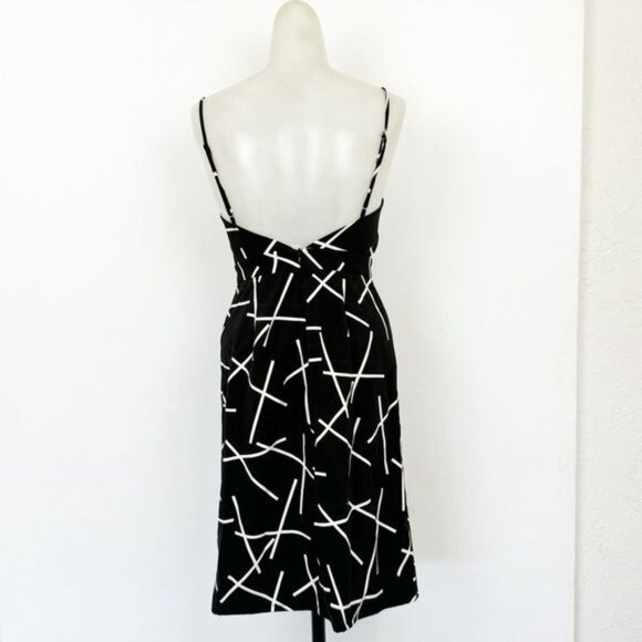 C/MEO COLLECTIVE Cameo Power Trip Black Print dress Small - Picture 7 of 9
